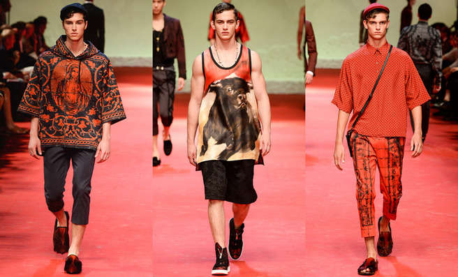 Dolce & Gabbana menswear �����-���� 2015