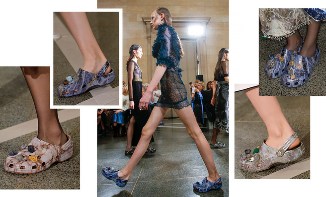 ���������� ������� �� ������ Christopher Kane �����-���� 2017