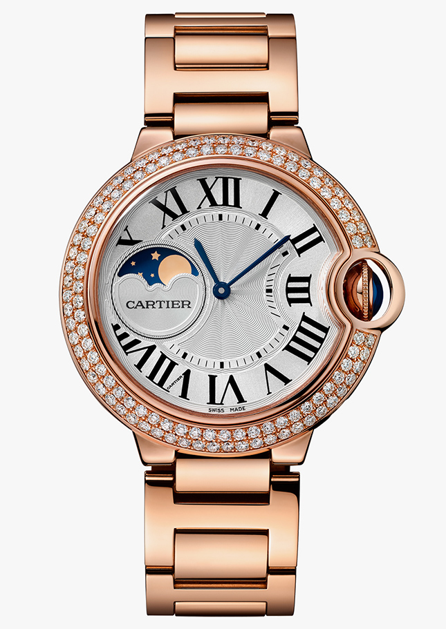 ������� Cartier � ���� Ballon Bleu Moonphase