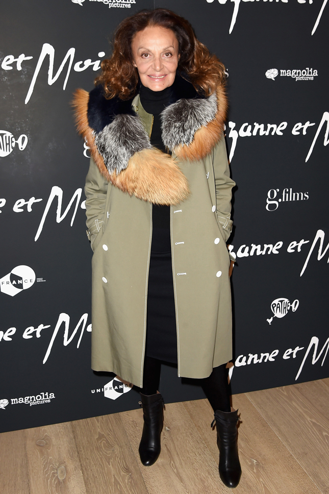 ����� ��� ����������� � Diane von Furstenberg �� �������� ������� � �� � ���-�����