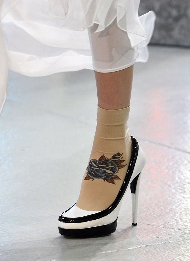 ������� � ������� � ���� ����������. Rodarte �����/���� 2013-14